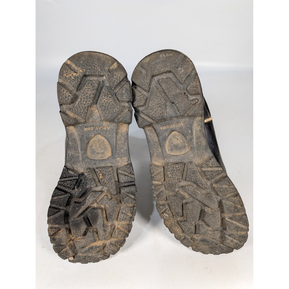 Ariat Fatbaby Black Leather Western Cowboy Boots Lug Sole Contrast Stitching 6 - Picture 3 of 3
